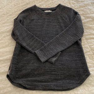 Vince gray nubby wool extra-small pullover top